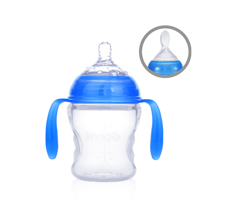 特宽口硅胶奶瓶180ML